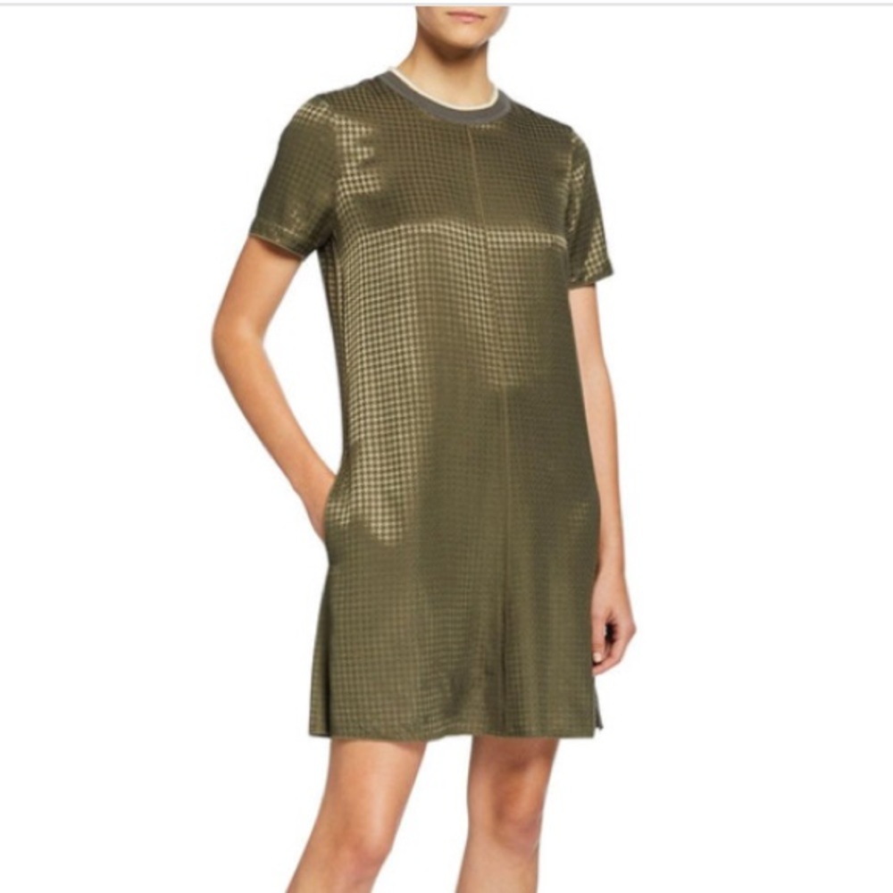 *NWT* RAG & BONE Houndstooth T-Shirt Shift Dress